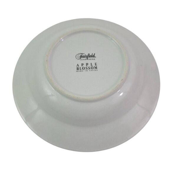 Fairfield Apple Blossom Floral Print 8" Fine China Soup Salad Bowls – Set of 4 - Picture 5 of 14